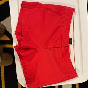 J. Crew Women's Red Shorts